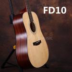 飞乐flymusic FD10 FDC10 OM10民谣吉他