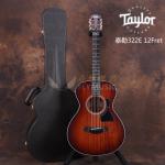 Taylor 322E 12Fret 全单电箱民谣吉他
