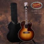 吉普森Gibson SJ200EC Claro Walnut电箱民谣木吉他 限...