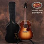 吉普森Gibson J45 English Walnut电箱民谣吉他 限量75