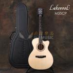 Lakewood M35CP法国橡木背侧全单电箱吉他