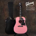 吉普森Gibson Hummingbird techno pink限量版吉他