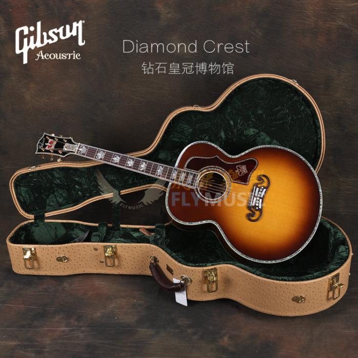 吉普森Gibson Diamond Crest钻石皇冠 J250 Monarch博物馆 吉他
