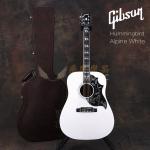 吉普森Gibson Alpine White Hummingbird蜂鸟全单电...