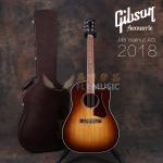 吉普森Gibson J45 Walnut AG全单电箱民谣吉他